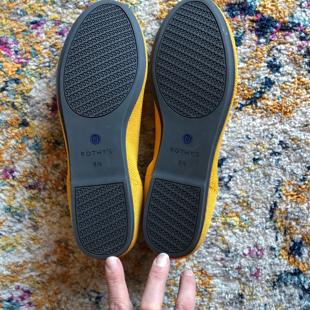 Rothy’s Loafers 8.5 NEW Lemon Drop - Picture 5 of 8